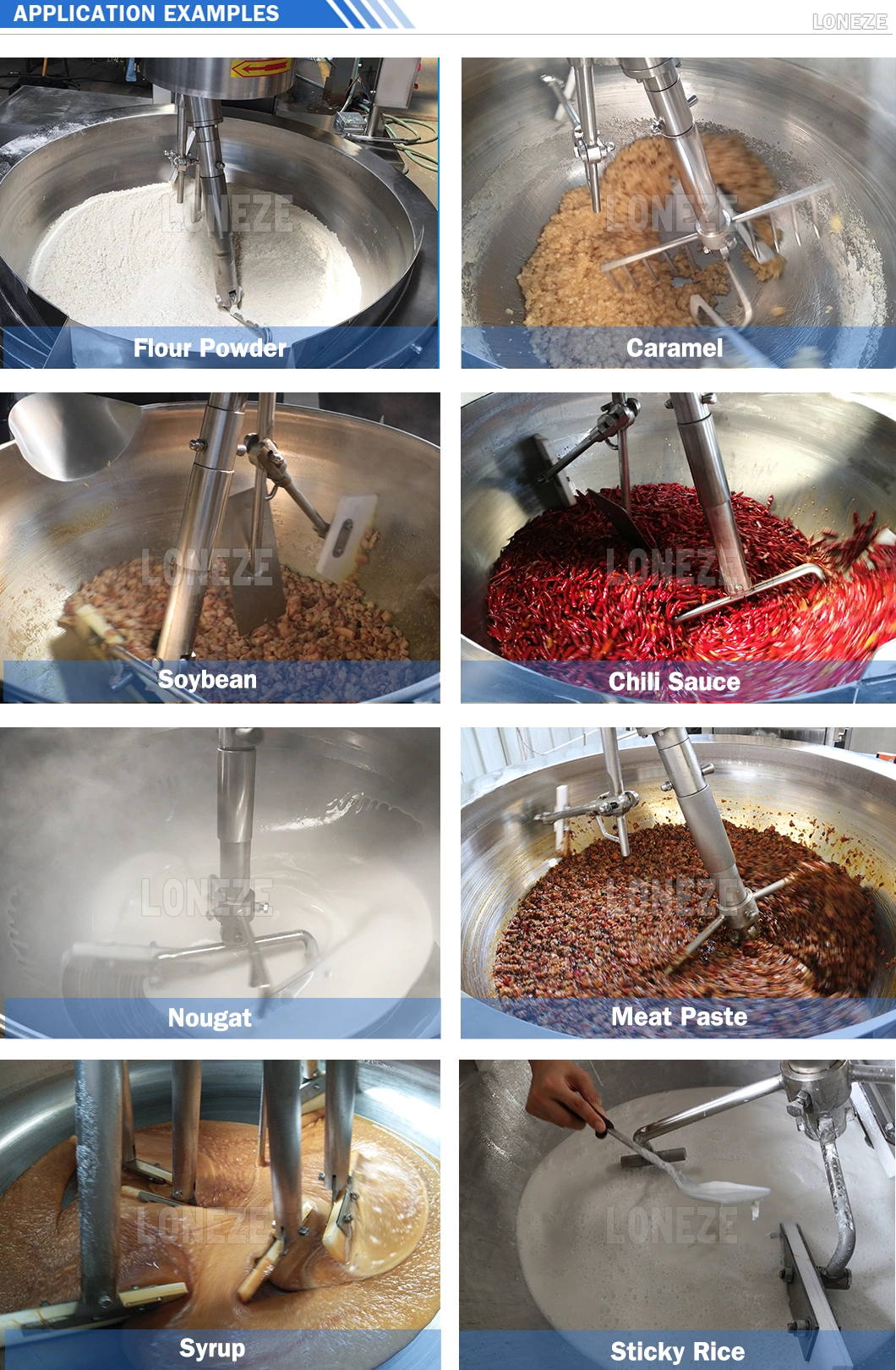 Restaurant Commercial Automatic Multi Function Planetary Tilting Curry Chili Bean Paste Mixing Making Electric Gas Steam Chipotle Sauce Cooking Wok